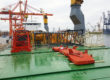 Le déménagement de la grue de Tchernobyl
