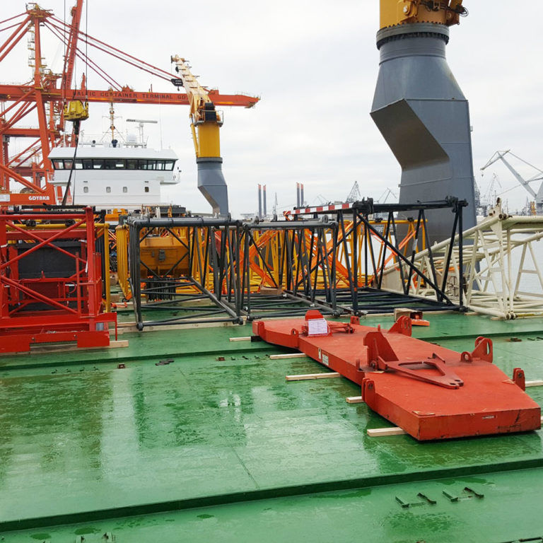 Le déménagement de la grue de Tchernobyl